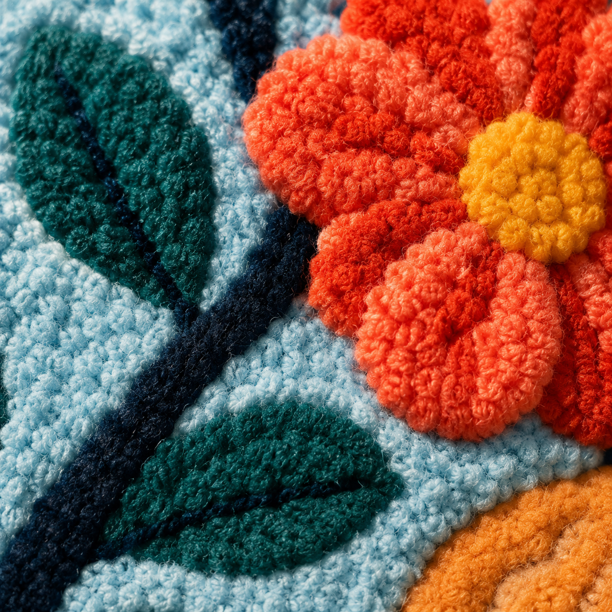 Hewn Earth Coral Garden Singer wall art featuring vibrant coral and marine life in a colorful, detailed underwater scene.