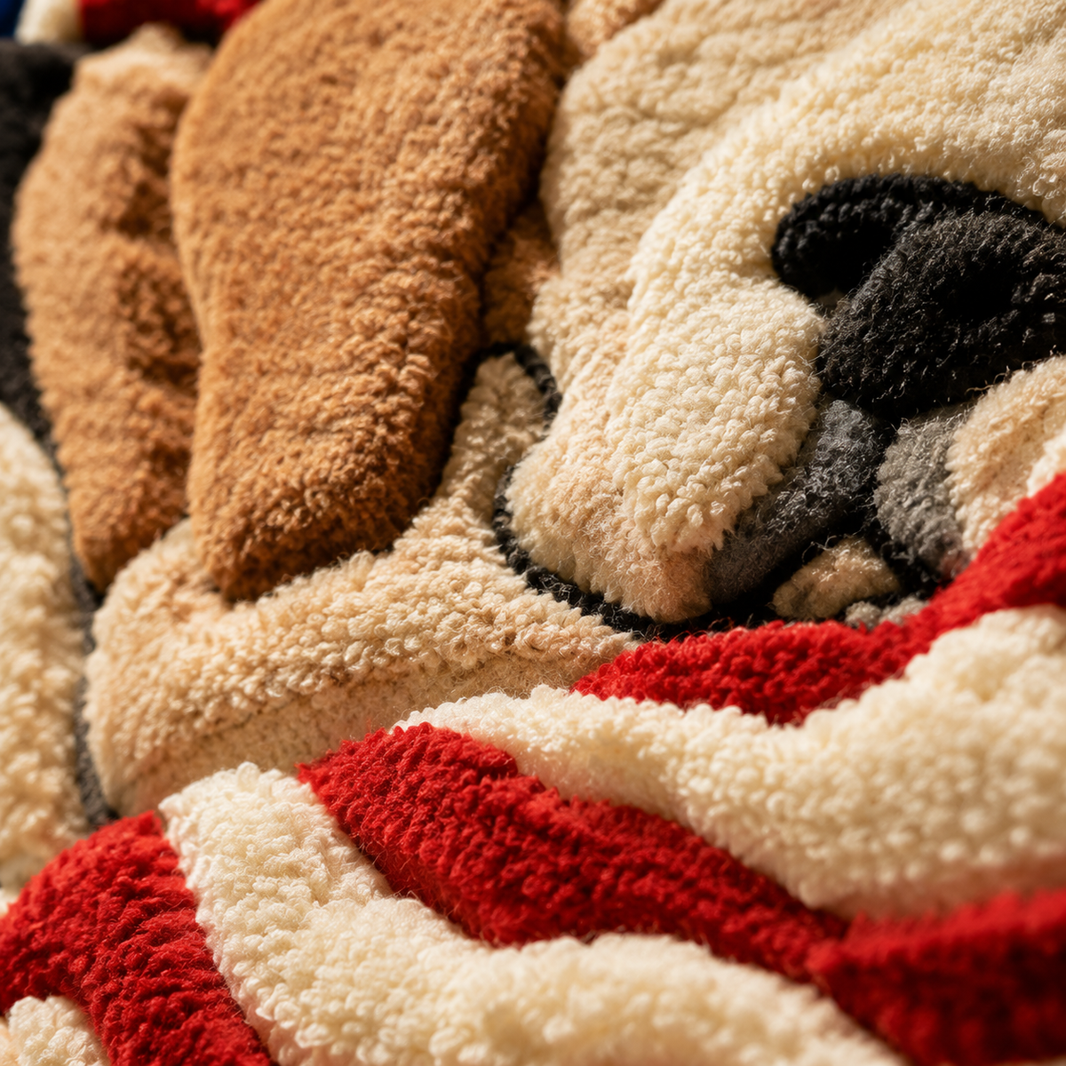Detailed image of Hewn Earth Sleeping Hound wall art banner showcasing a peaceful sleeping hound design.