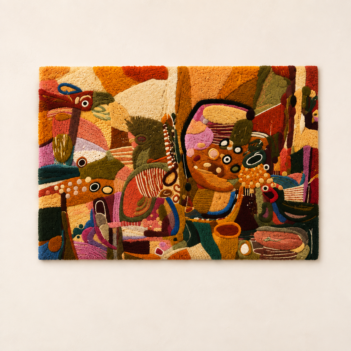 Hewn Earth Earthbound Instrument Panel wall art featuring detailed vintage-style gauges and dials on a wooden background.