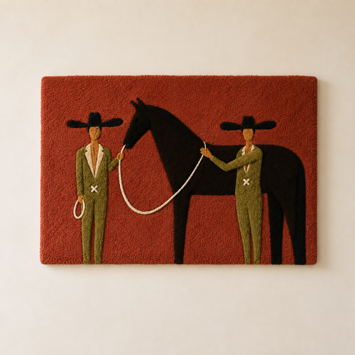 Western Bond wall art by Hewn Earth, featuring a textured, earthy design ideal for rustic or nature-inspired home decor.