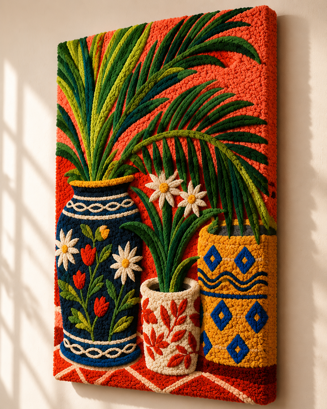 Hewn Earth Midnight Botanica wall art featuring dark botanical illustrations on a neutral background.