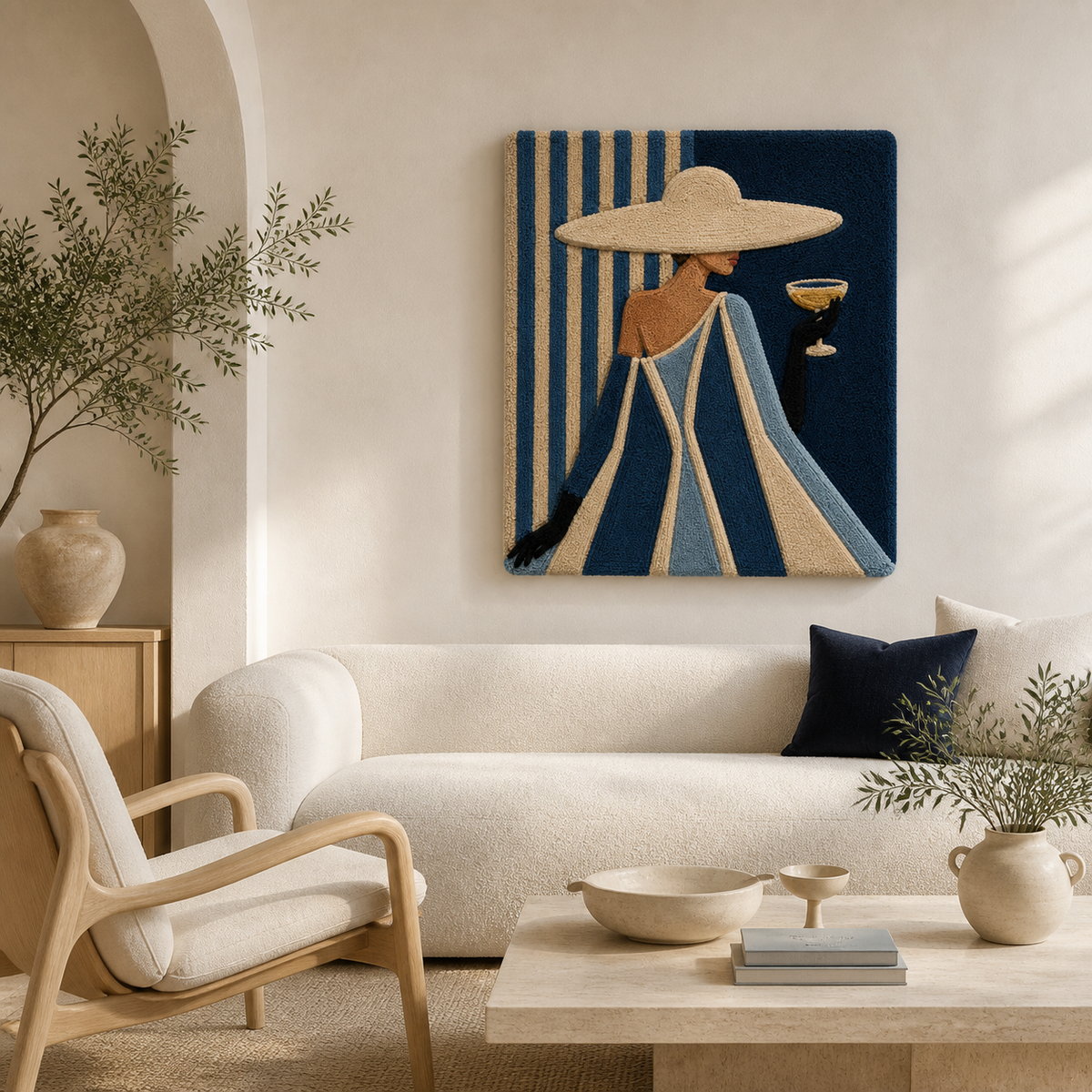 Hewn Earth Midnight Aperitif wall art featuring dark, moody tones and artistic design for modern interior decor.