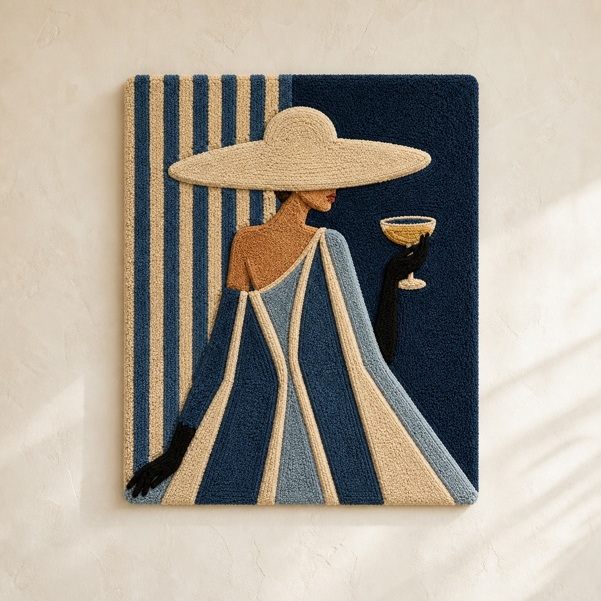 Midnight Aperitif wall art by Hewn Earth featuring a dark, artistic design with moody, abstract visual elements.