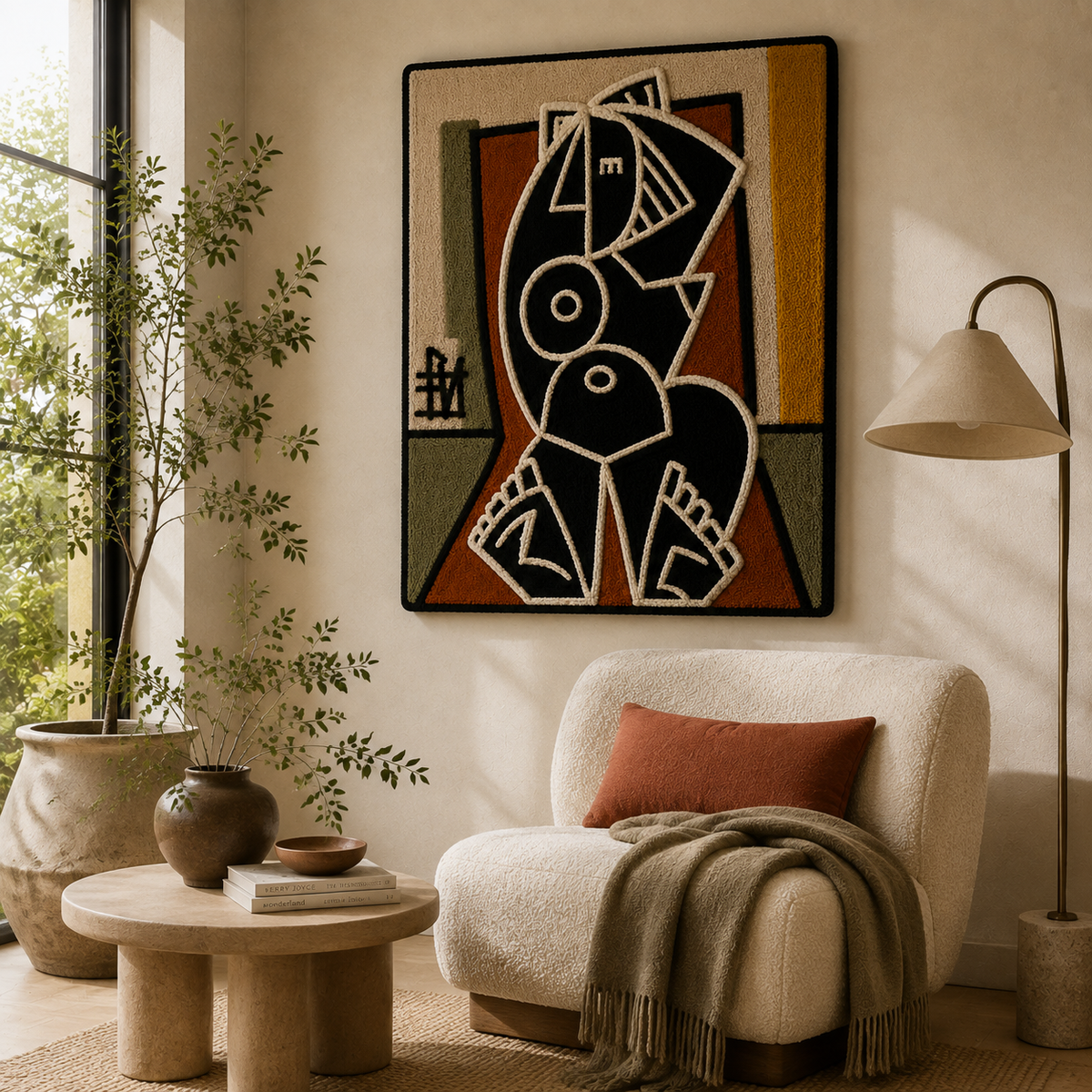 Night figure study wall art by Hewn Earth featuring a silhouette of a person against a dark background.