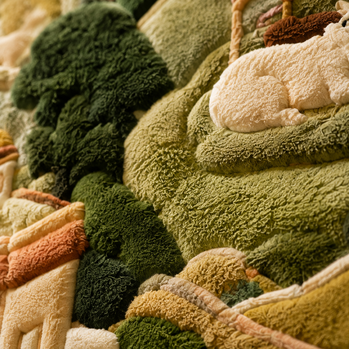 Hewn Earth Garden Citadel wall art featuring intricate, nature-inspired design on a textured surface.