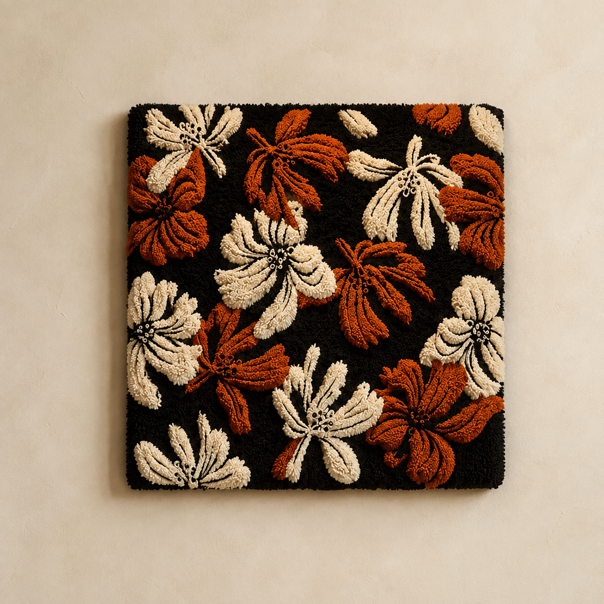 Hewn Earth Twilight Branches wall art featuring delicate branch design on a neutral background.