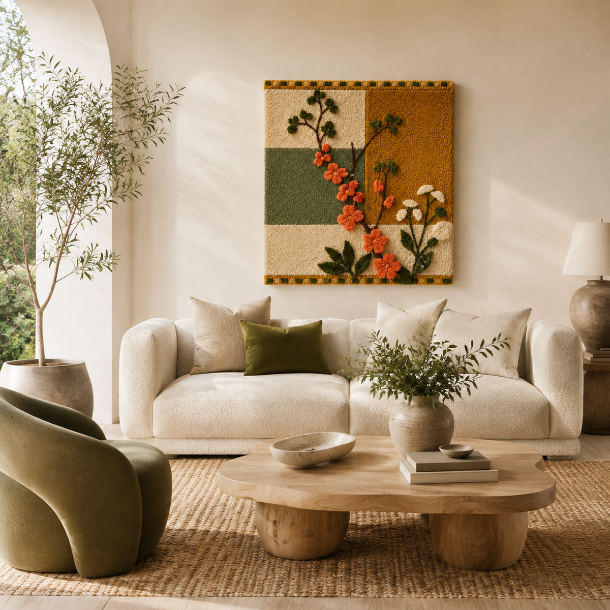 Night Bloom wall art by Hewn Earth featuring a vibrant, floral-inspired design perfect for wall decor.