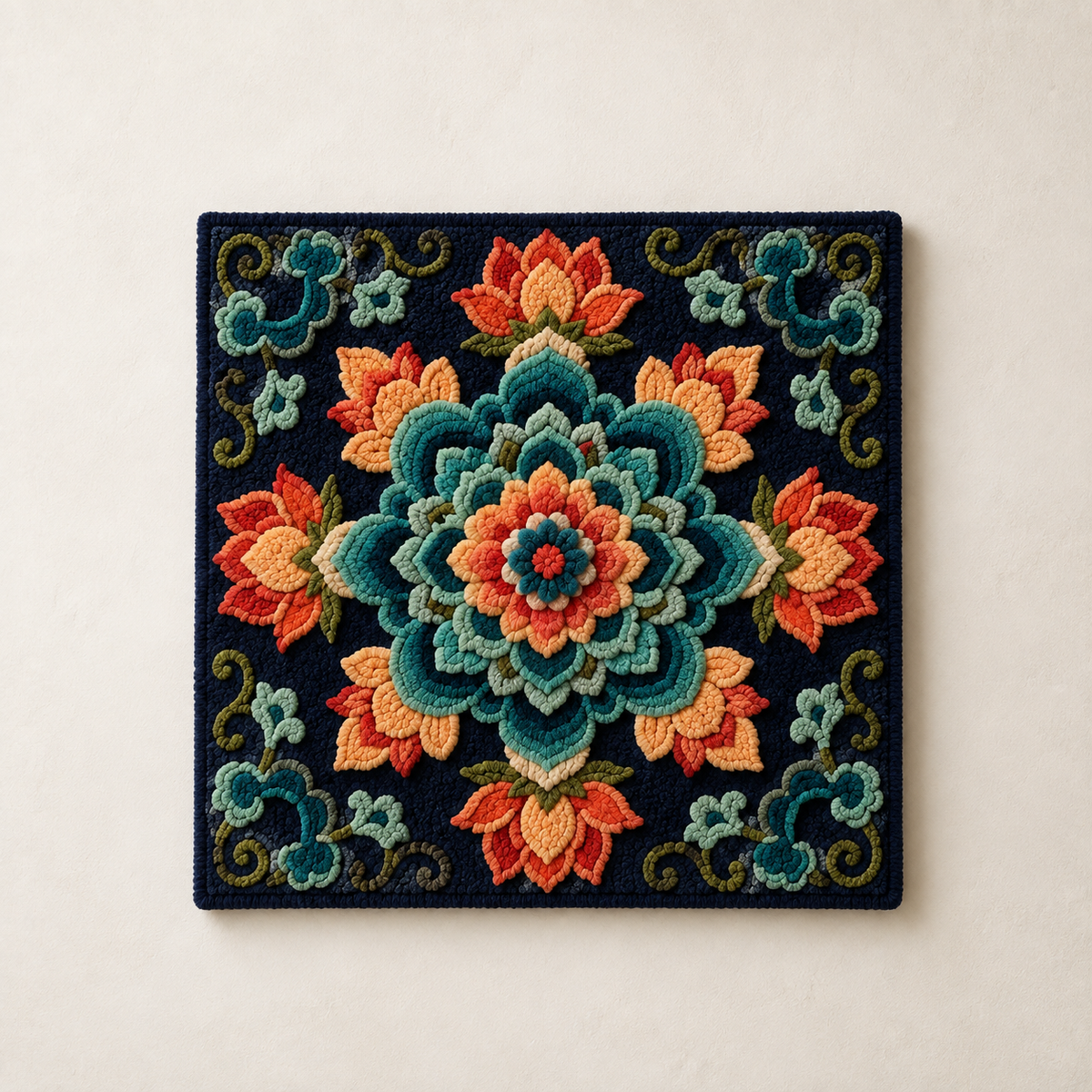 Hewn Earth Sunburst Wall Art frame featuring a radiating sunburst design in natural wood finish.