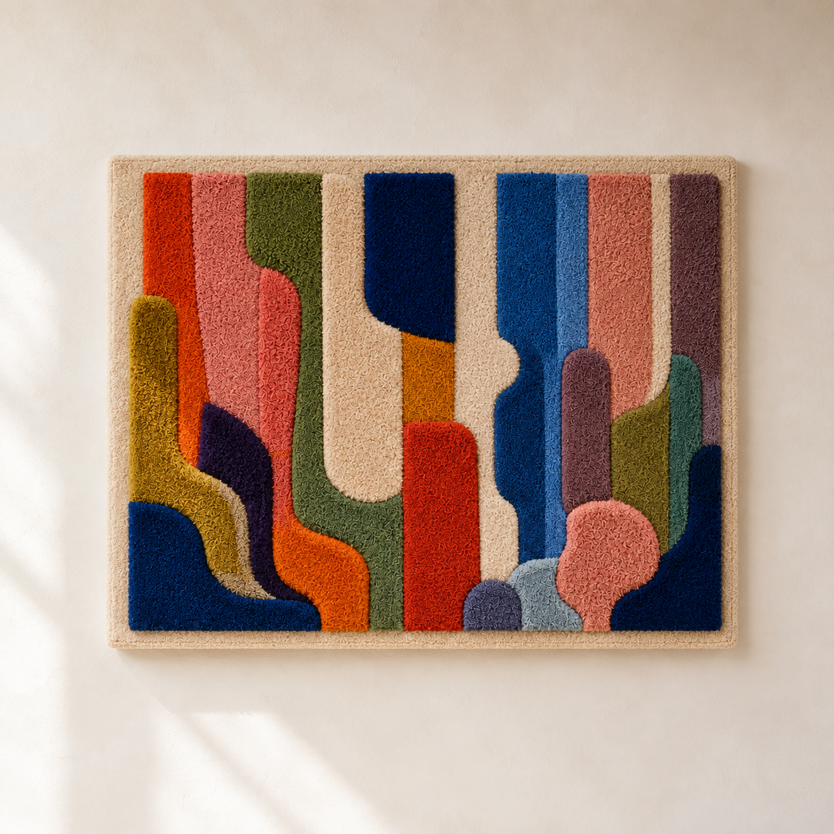Cedar Valley wall art by Hewn Earth featuring nature-inspired design with earthy tones and textured details.