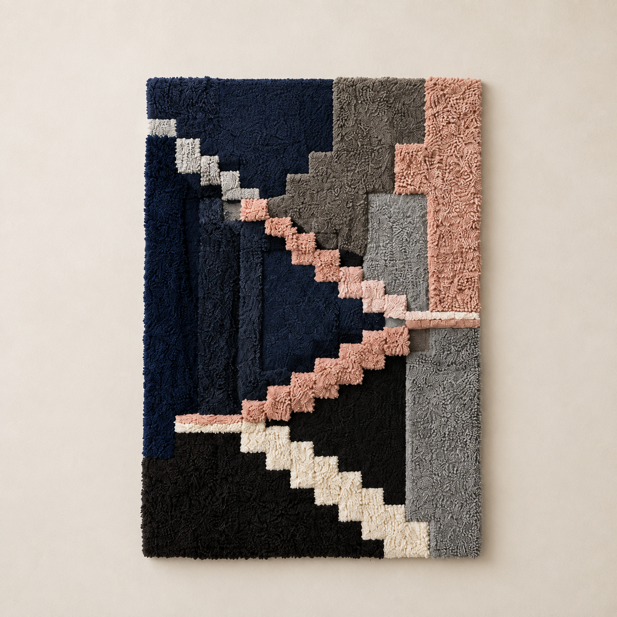 Color Arcade wall art by Hewn Earth featuring vibrant, abstract geometric shapes in a modern design.