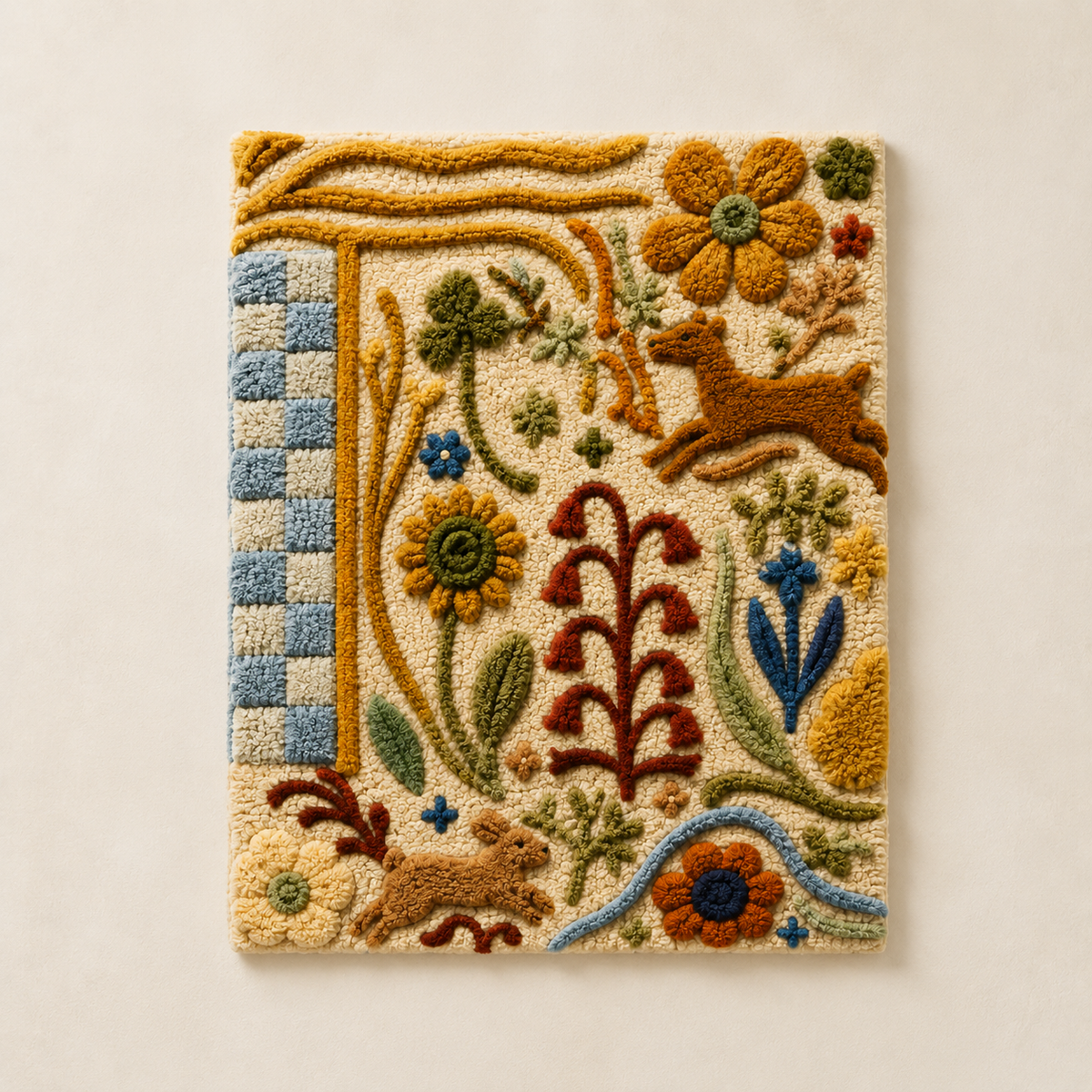 Hewn Earth sewing table wall art featuring detailed, rustic wooden design and craftsmanship, ideal for sewing room decor.