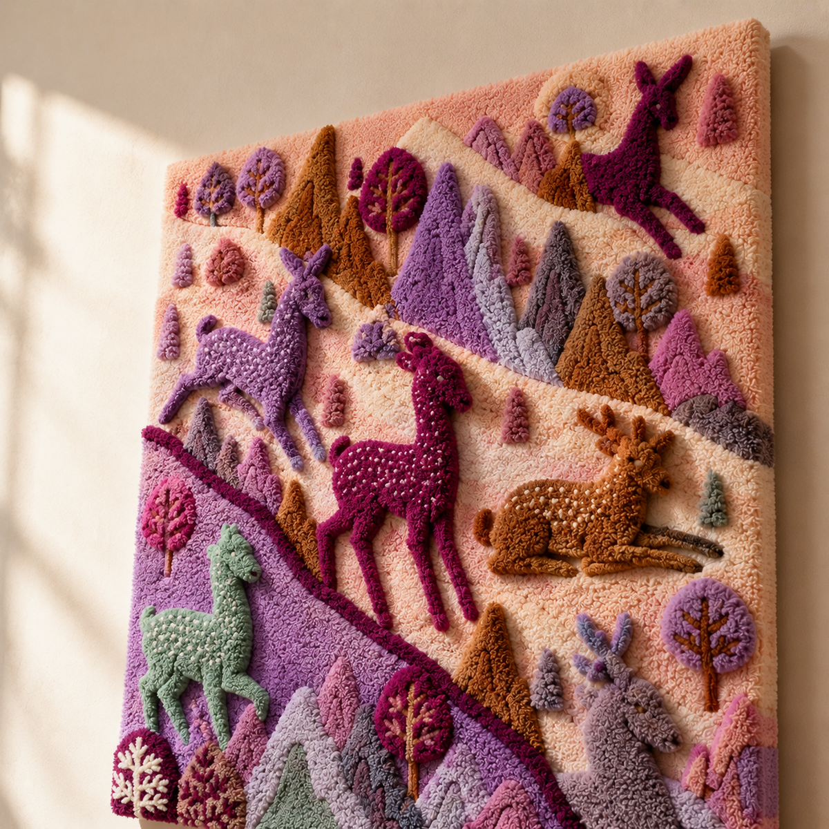 Ivory collage wall art by Hewn Earth featuring a mixed media design with textured and layered elements on a neutral background.