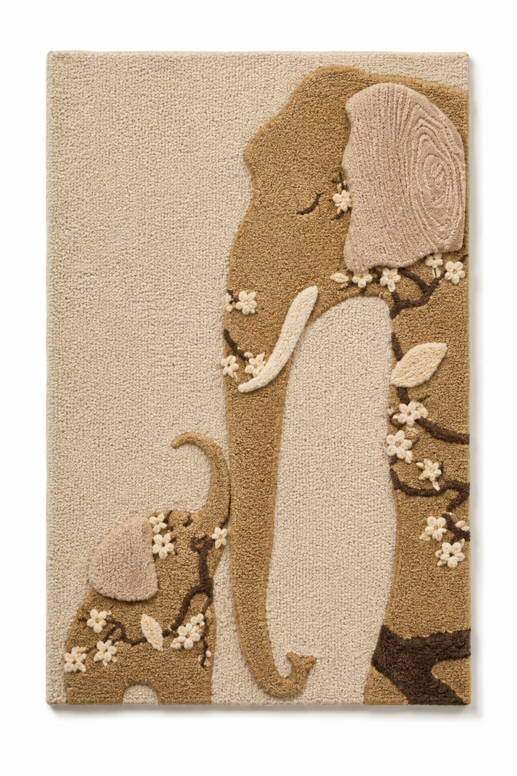 Hewn Earth Pastoral Birds wall art featuring colorful birds perched on branches, ideal for home decor.