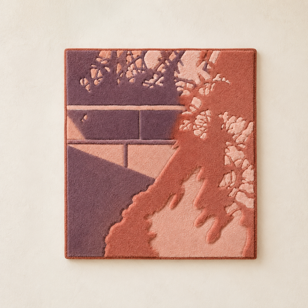 Hewn Earth winter branches wall art featuring realistic, detailed winter tree branches for seasonal home decor.