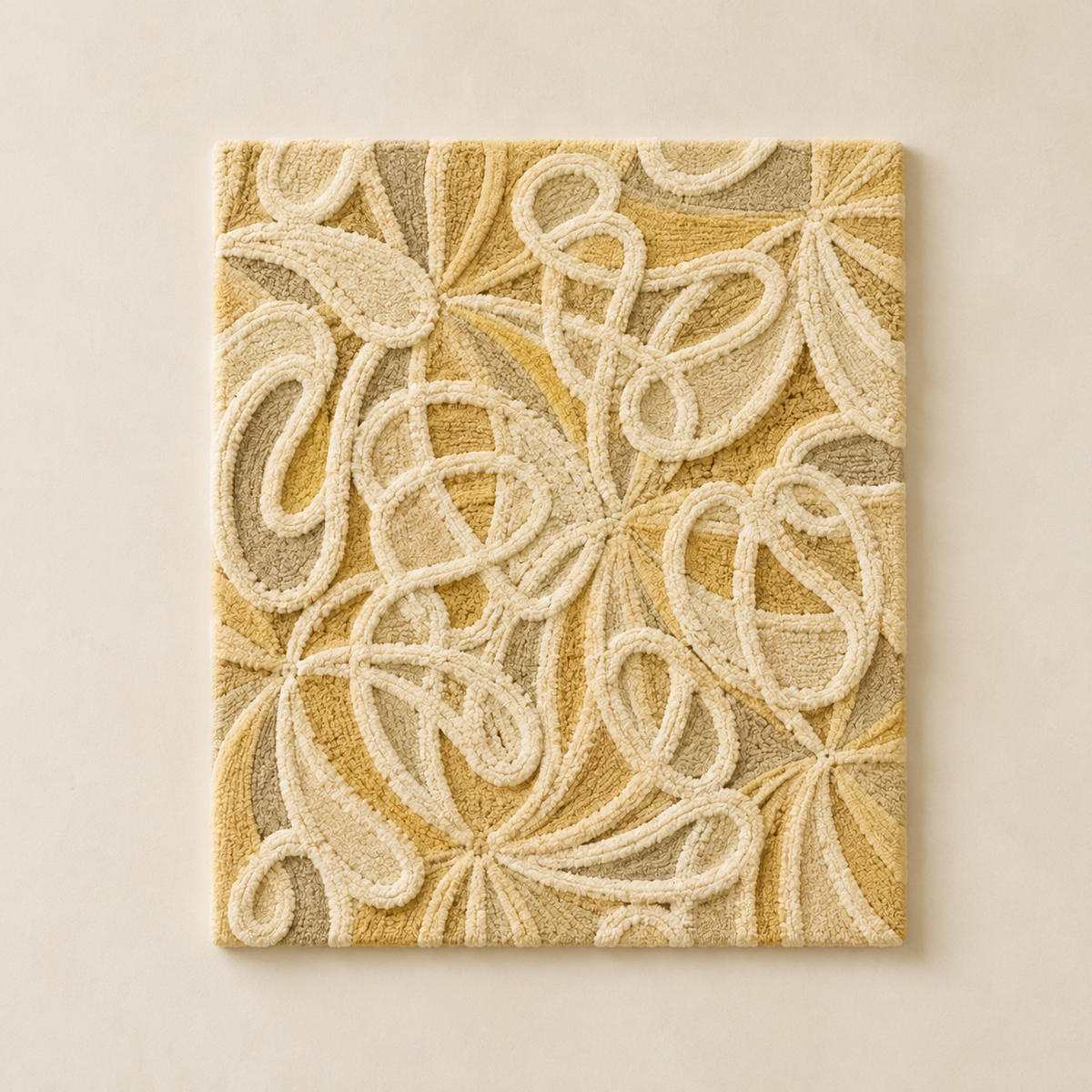Mauve wall art featuring abstract design from Hewn Earth, displayed on a wall as a decorative home interior piece