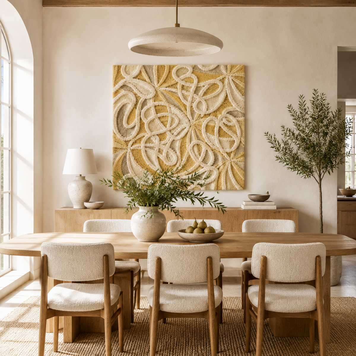 Mauve wall art by Hewn Earth featuring abstract design, suitable for wall decor, with soft purple and pink tones.