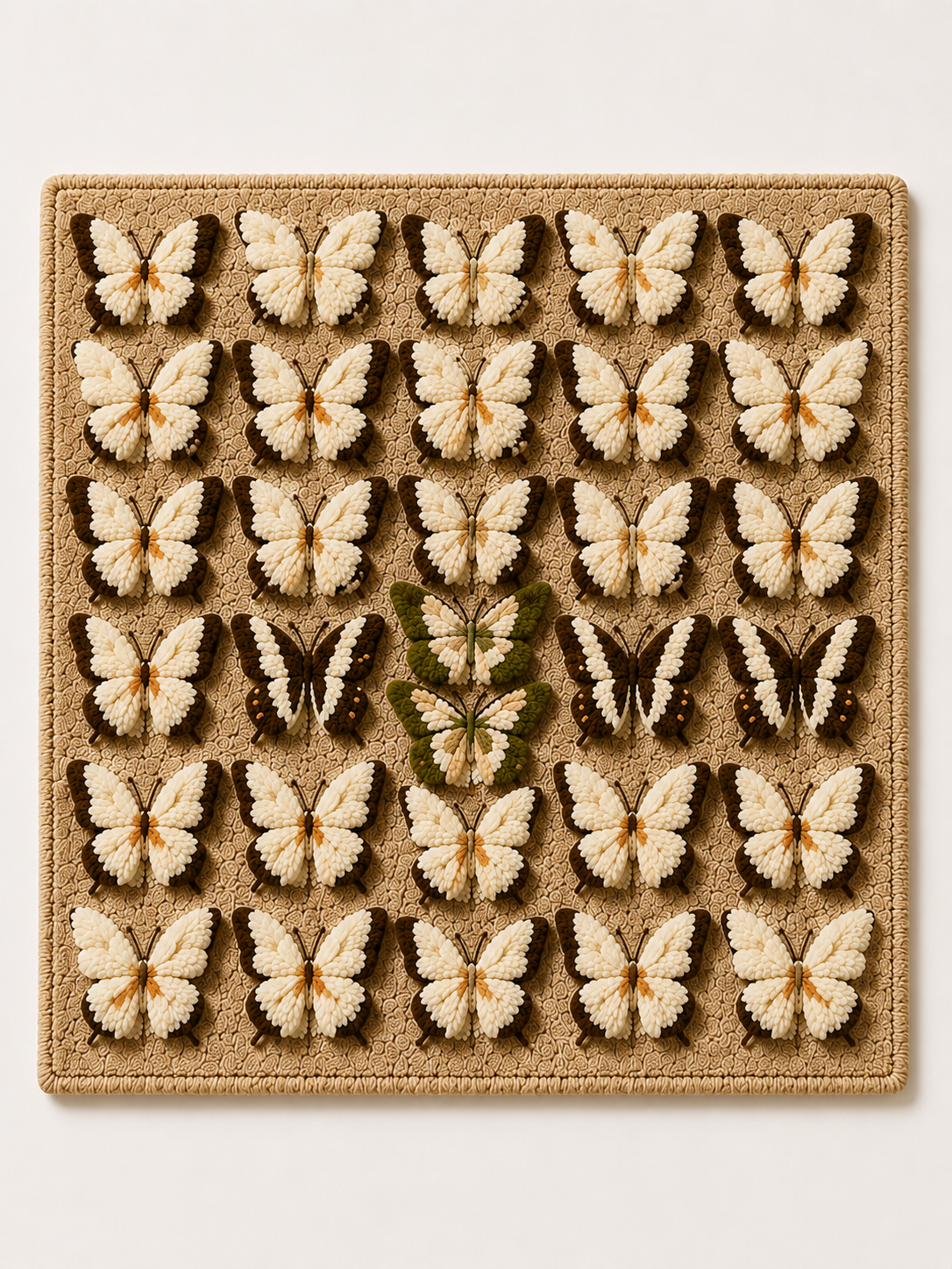 Hewn Earth Lotus Screen wall art featuring intricate floral design, decorative room divider for stylish interior decor.