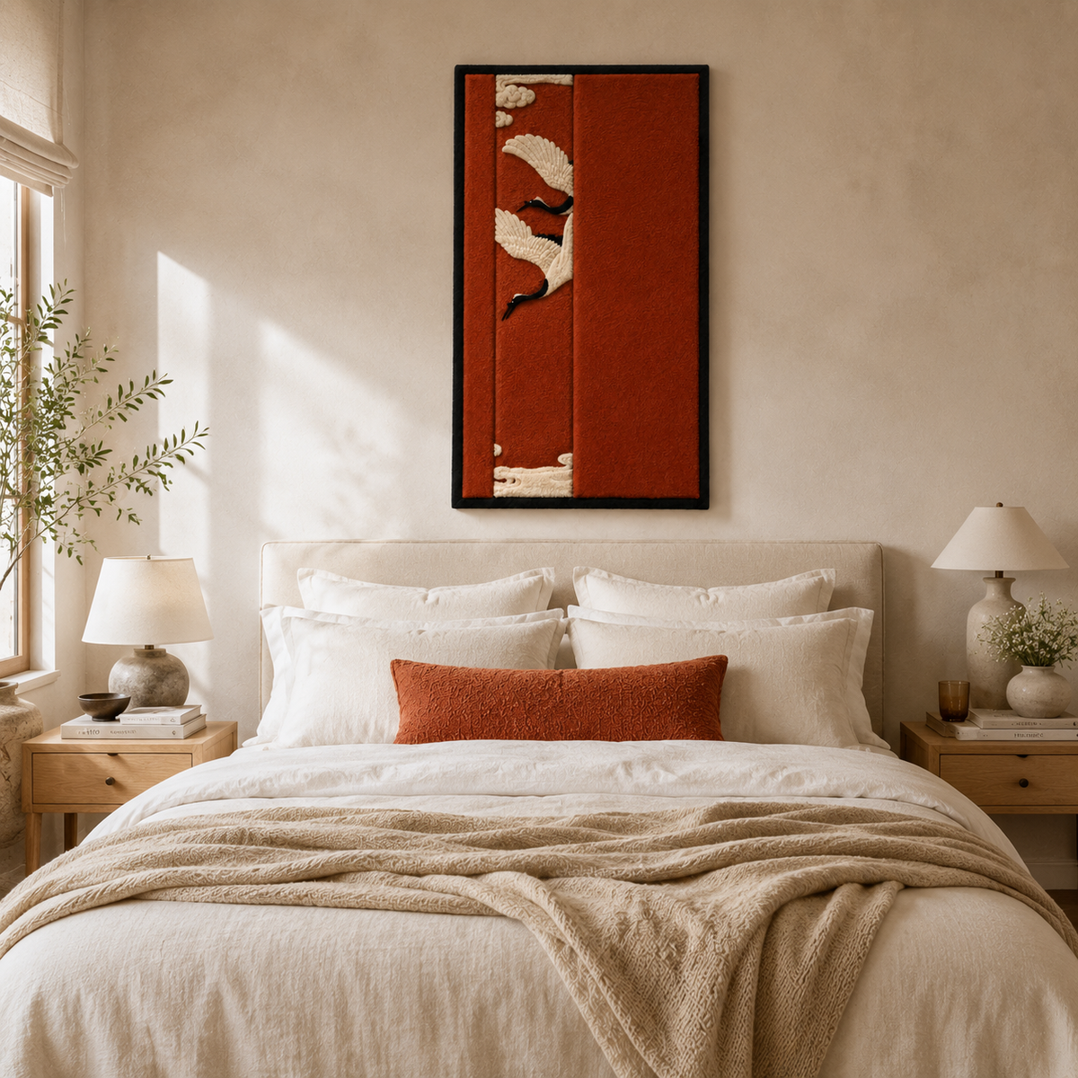 Colorful balloon-themed wall art by Hewn Earth, featuring vibrant designs for a cheerful, artistic home decor piece.