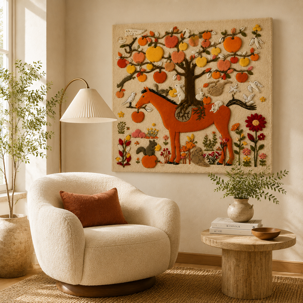 Pink Leopard wall art by Hewn Earth featuring a vibrant pink and leopard print design for modern home decor.