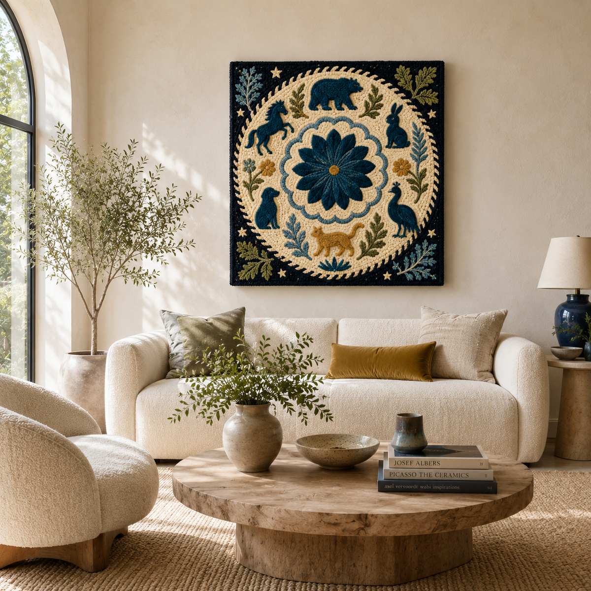 Leopard wall art by Hewn Earth featuring a leopard wearing sunglasses, displayed as vibrant wall decor image.