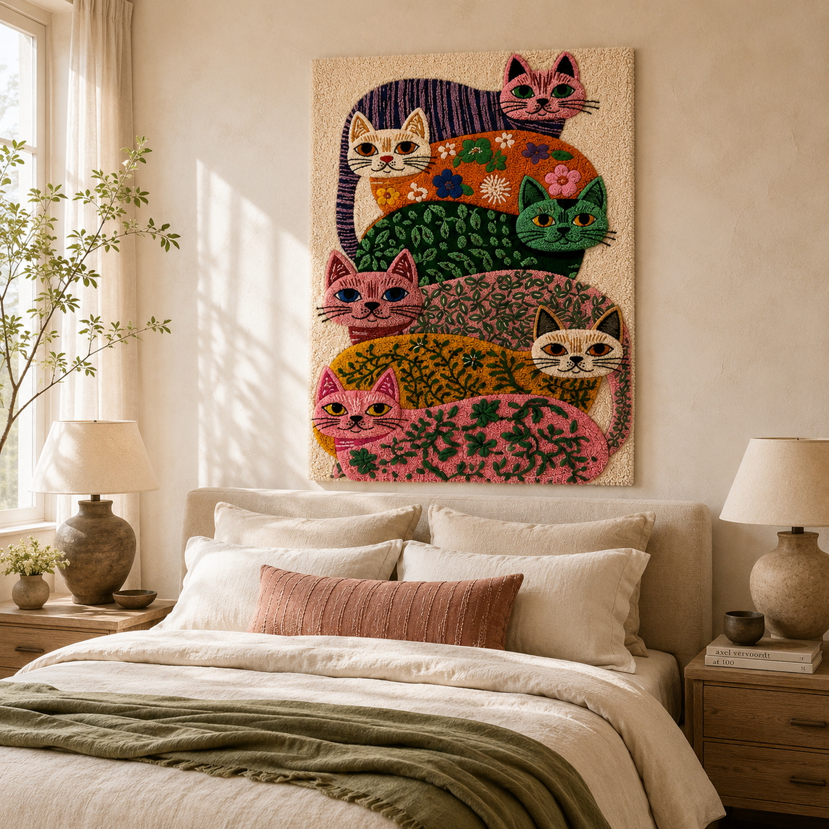 Hewn Earth wall art featuring detailed running horses in a natural landscape scene.