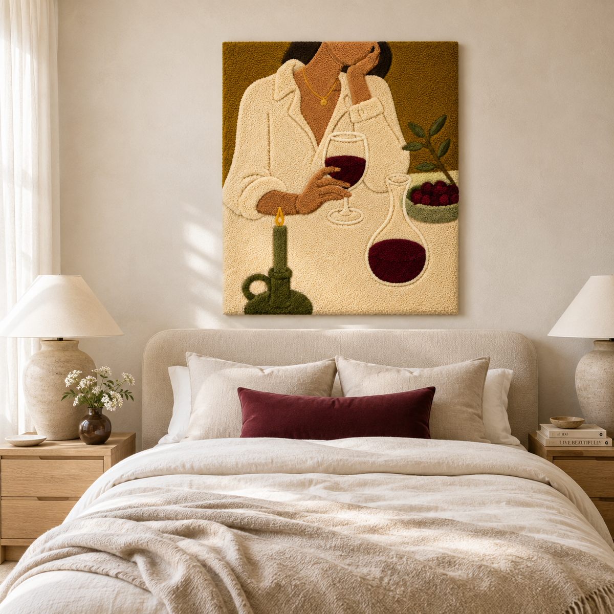 Spotted leopard garden wall art by Hewn Earth featuring a detailed leopard print design on a textured background.