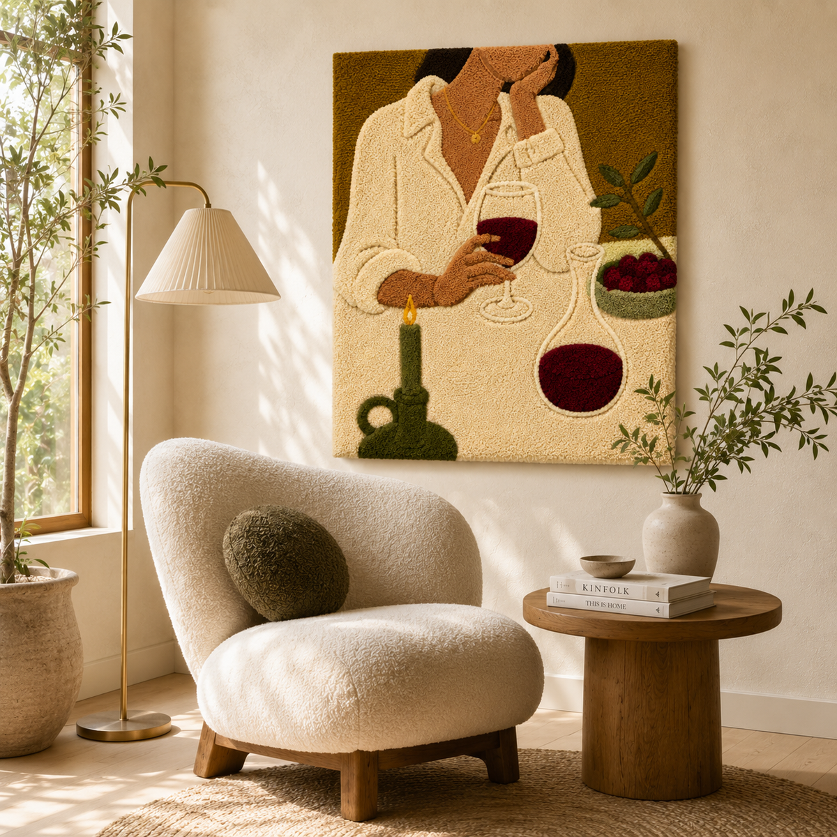 Spotted Leopard Garden wall art by Hewn Earth featuring a detailed leopard print design on a textured background