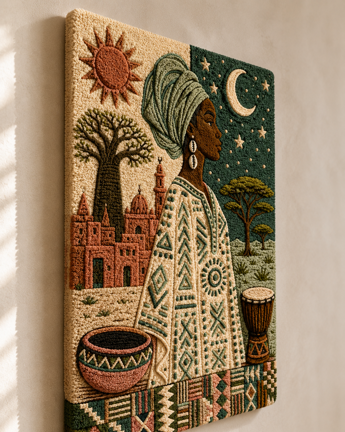 Two Friends wall art by Hewn Earth featuring a detailed, artistic illustration of two friends in a natural setting.