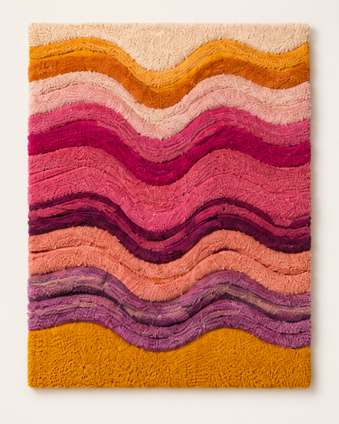 Desert Pines wall art by Hewn Earth featuring a nature-inspired landscape with tall pine trees and desert scenery.