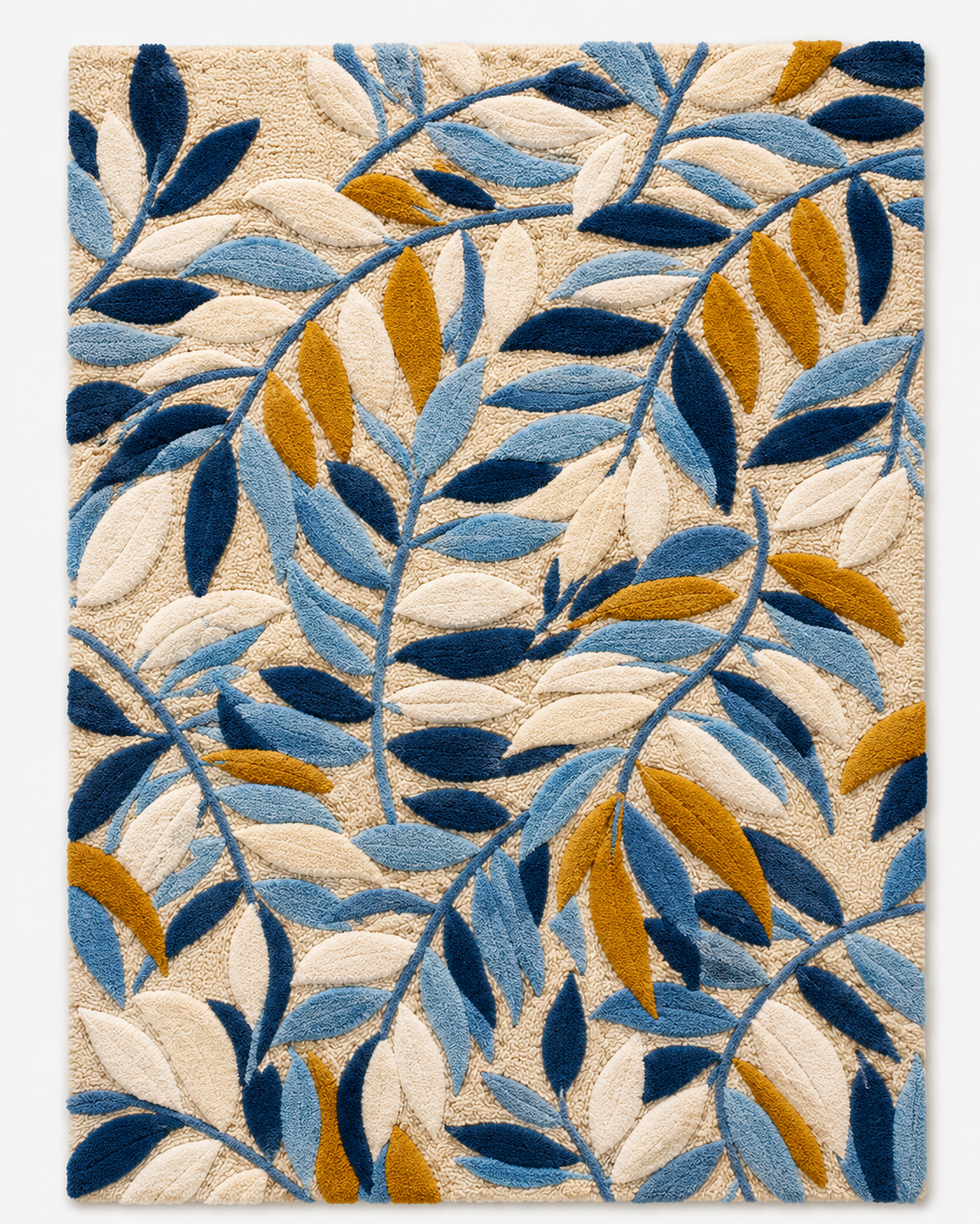 Hewn Earth Cubist Profile wall art featuring geometric abstract design in neutral tones, mounted on a wall.