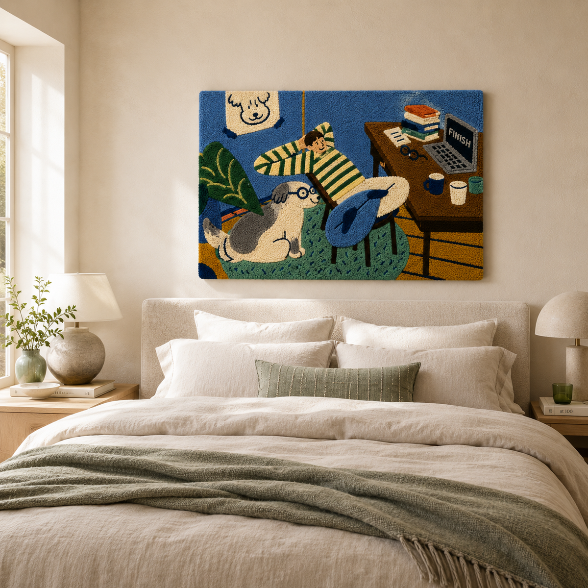 Gilded Fjord wall art by Hewn Earth featuring a textured, gold-accented landscape scene for elegant home decor.