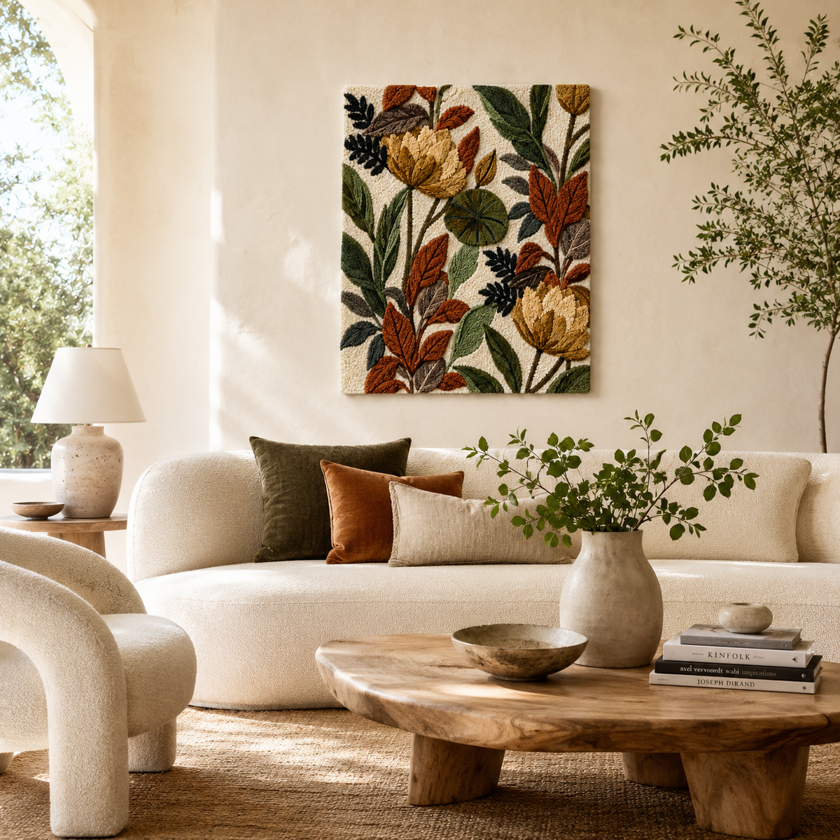 Hewn Earth Luminous Veranda wall art featuring a vibrant, illuminated design on a canvas or print for modern home decor.