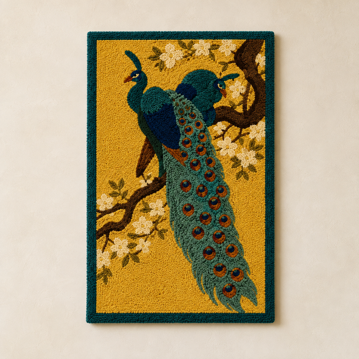 Hewn Earth Ember Fable wall art featuring warm, abstract design with earthy tones, suitable for modern home decor.