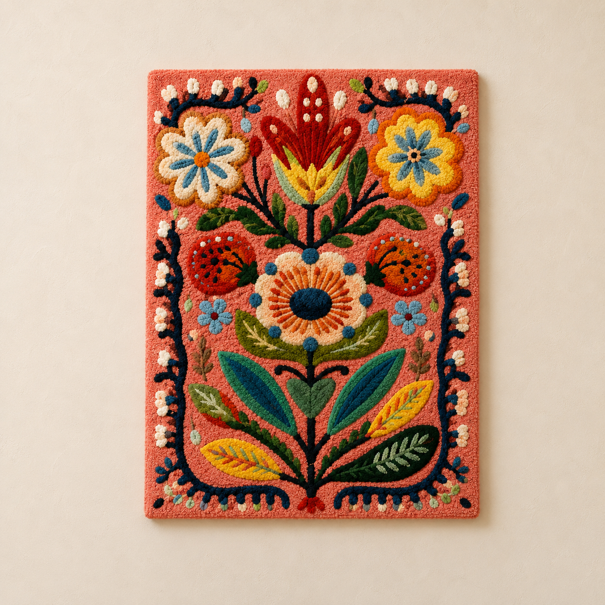 Hewn Earth Cinder Reverie wall art featuring abstract design with warm earthy tones on a textured canvas.