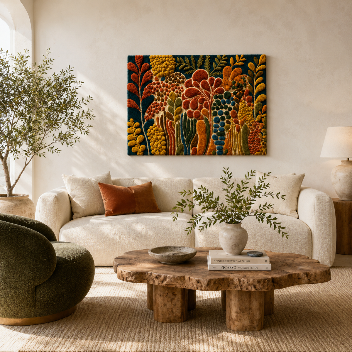 Hewn Earth Gilded Harbor wall art featuring a serene harbor scene with gold accents, suitable for modern home decor.