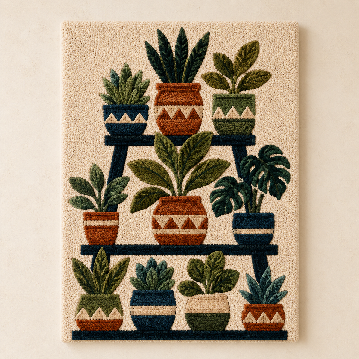 Hewn Earth Cinder Dunes wall art featuring abstract desert-inspired sand dunes in warm earthy tones.