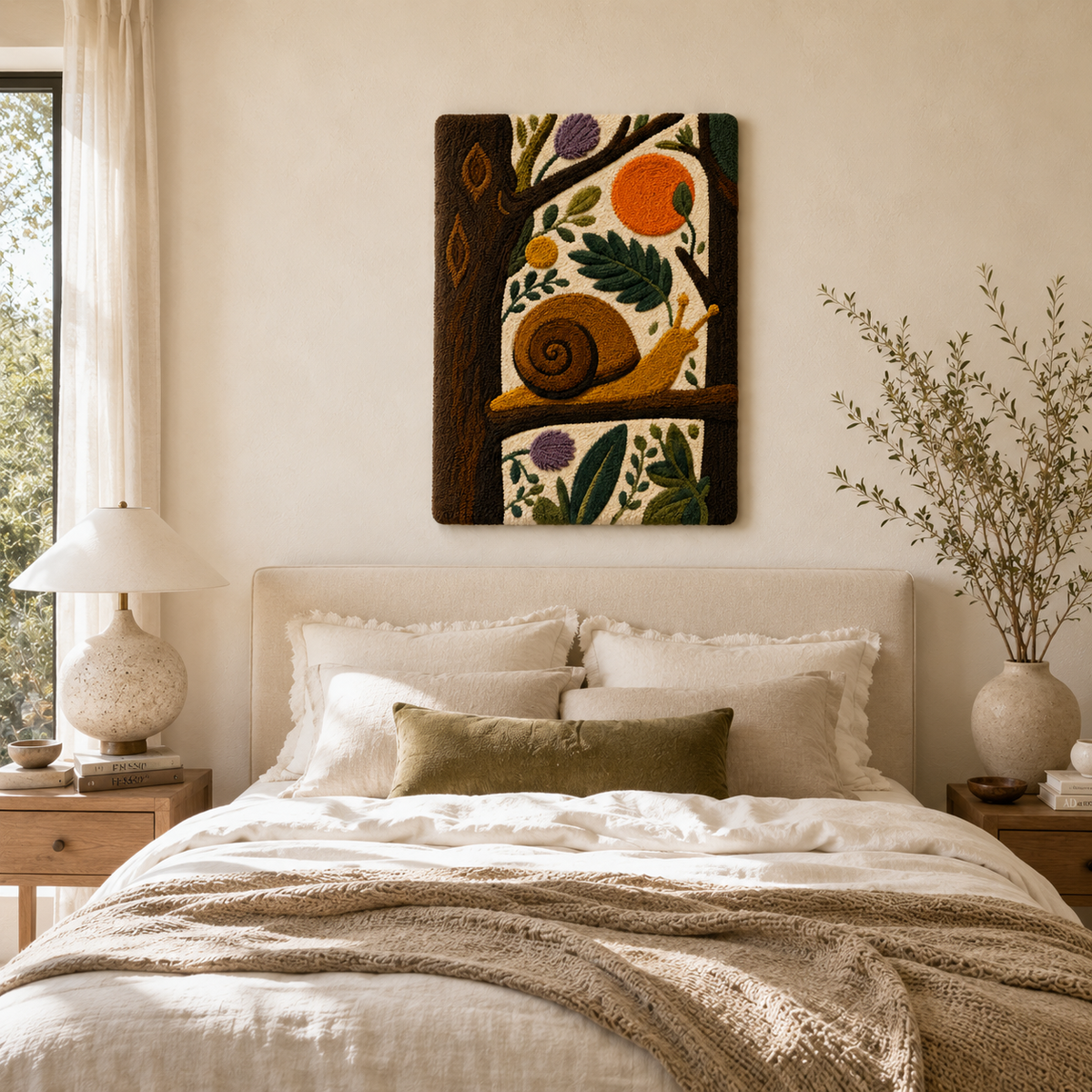 Close-up of Hewn Earth Gilded Aster wall art featuring intricate gold leaf detailing on textured background.
