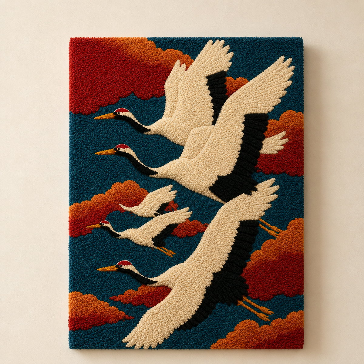 Hewn Earth Ember Cove wall art featuring warm earthy tones and abstract design on a textured surface.