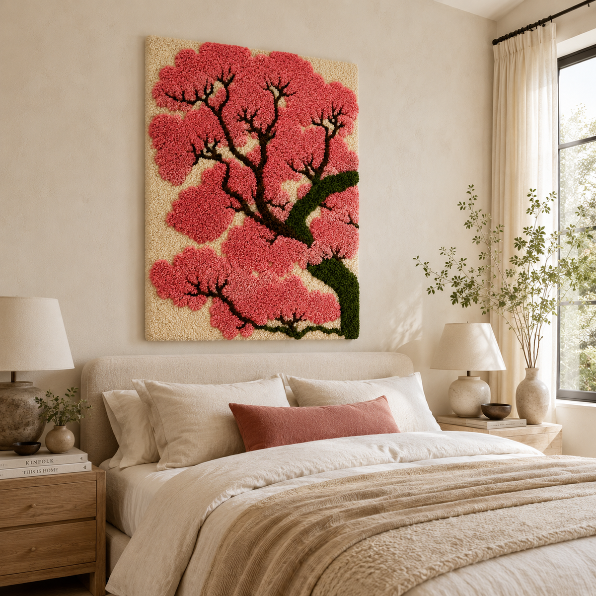 Luminous Nightfall wall art by Hewn Earth featuring a vibrant, luminous abstract design for modern home decor.