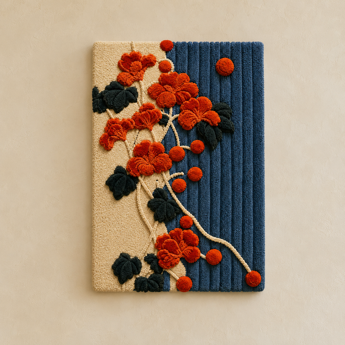Hewn Earth Gilded Rill wall art featuring a textured, gilded design with organic patterns for modern home decor.