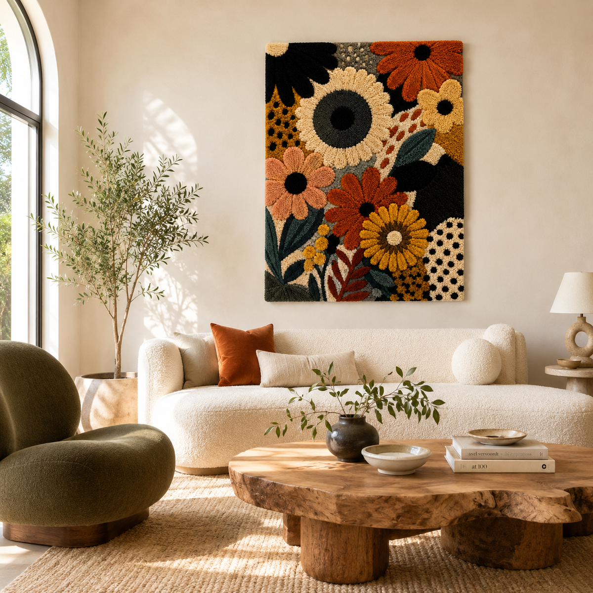 Luminous Iris wall art by Hewn Earth featuring a glowing, abstract iris design suitable for modern home decor.