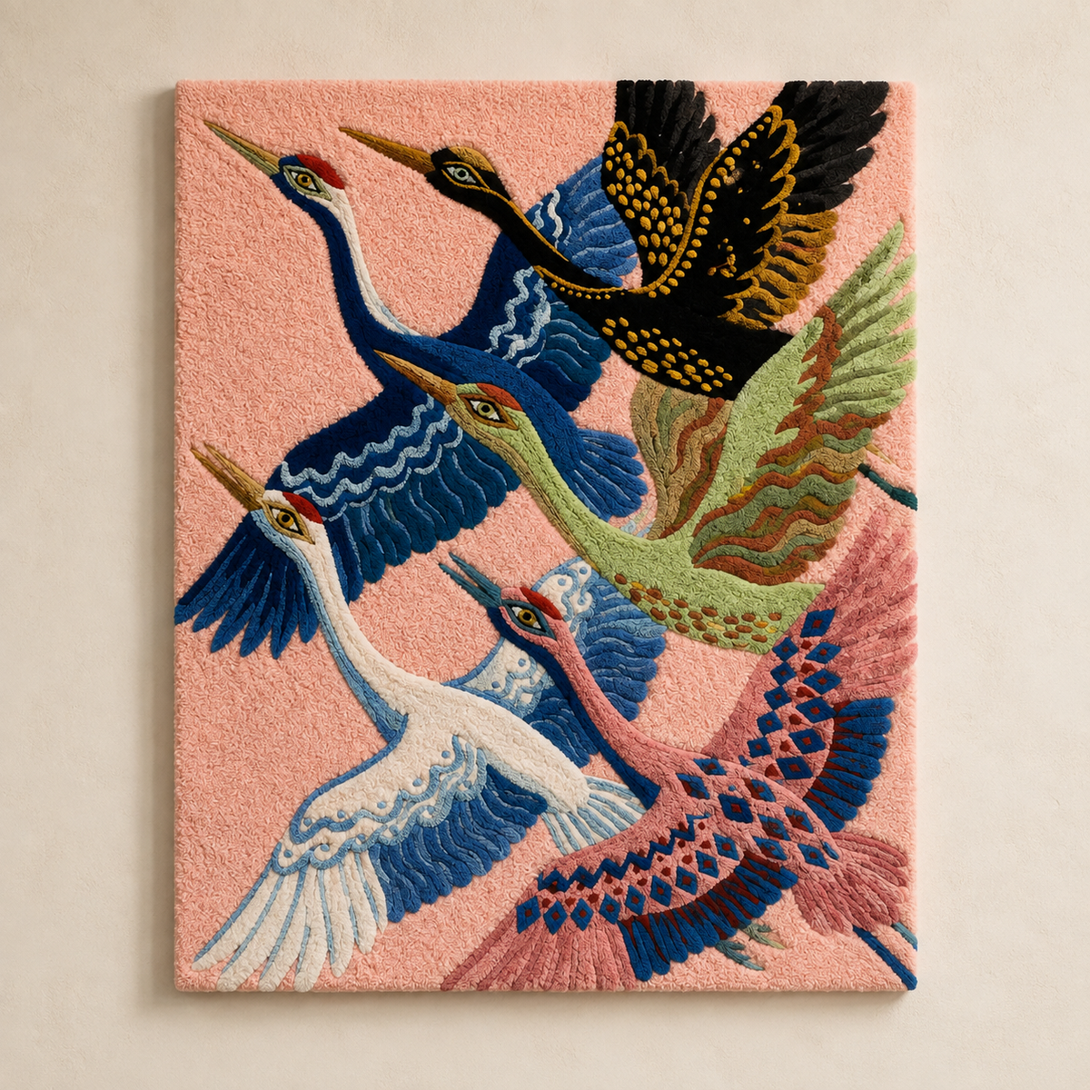 Hewn Earth Ember Reverie wall art featuring abstract, earthy-toned designs suitable for modern home decor.
