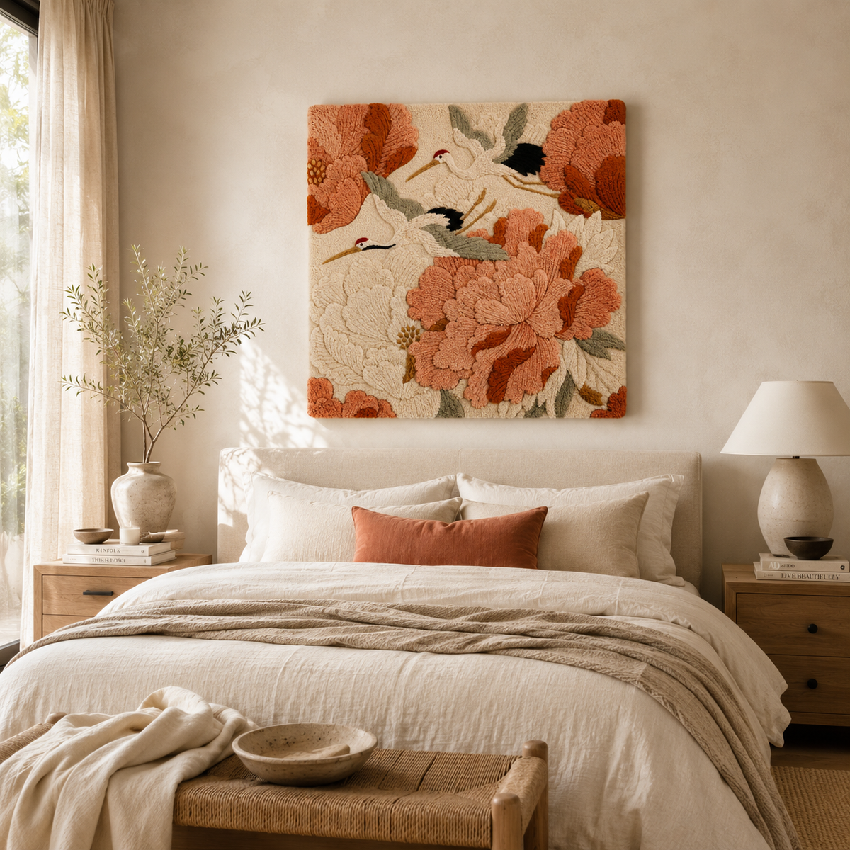 Gilded Arcade wall art by Hewn Earth featuring intricate gold-toned patterns on a textured surface.