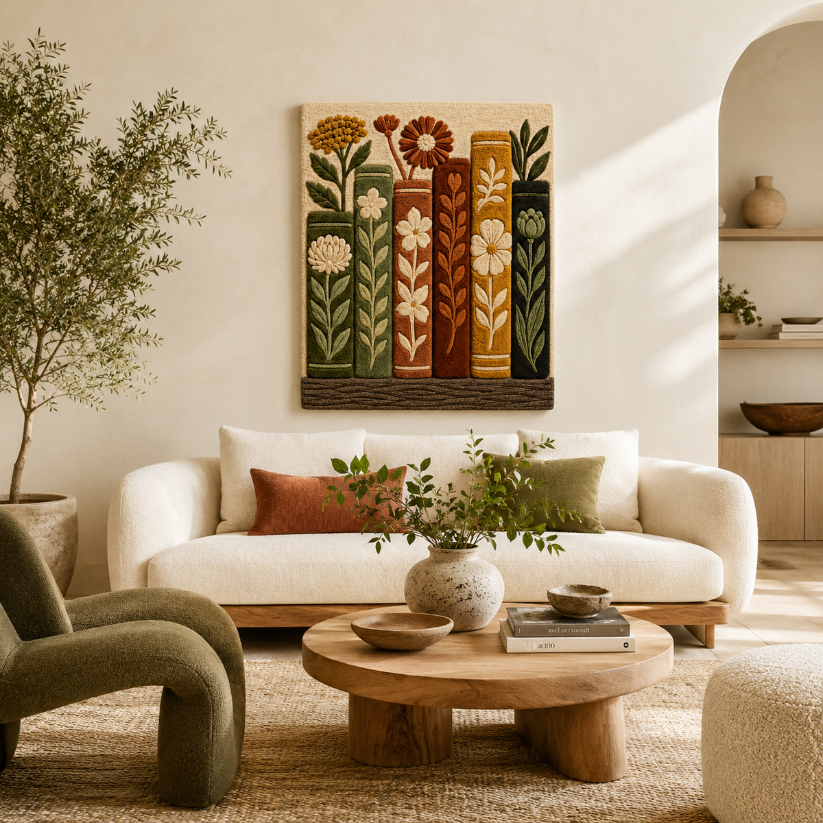 Hewn Earth Luminous Quarry wall art featuring abstract quarry landscape with luminous effects, suitable for modern interior decor.