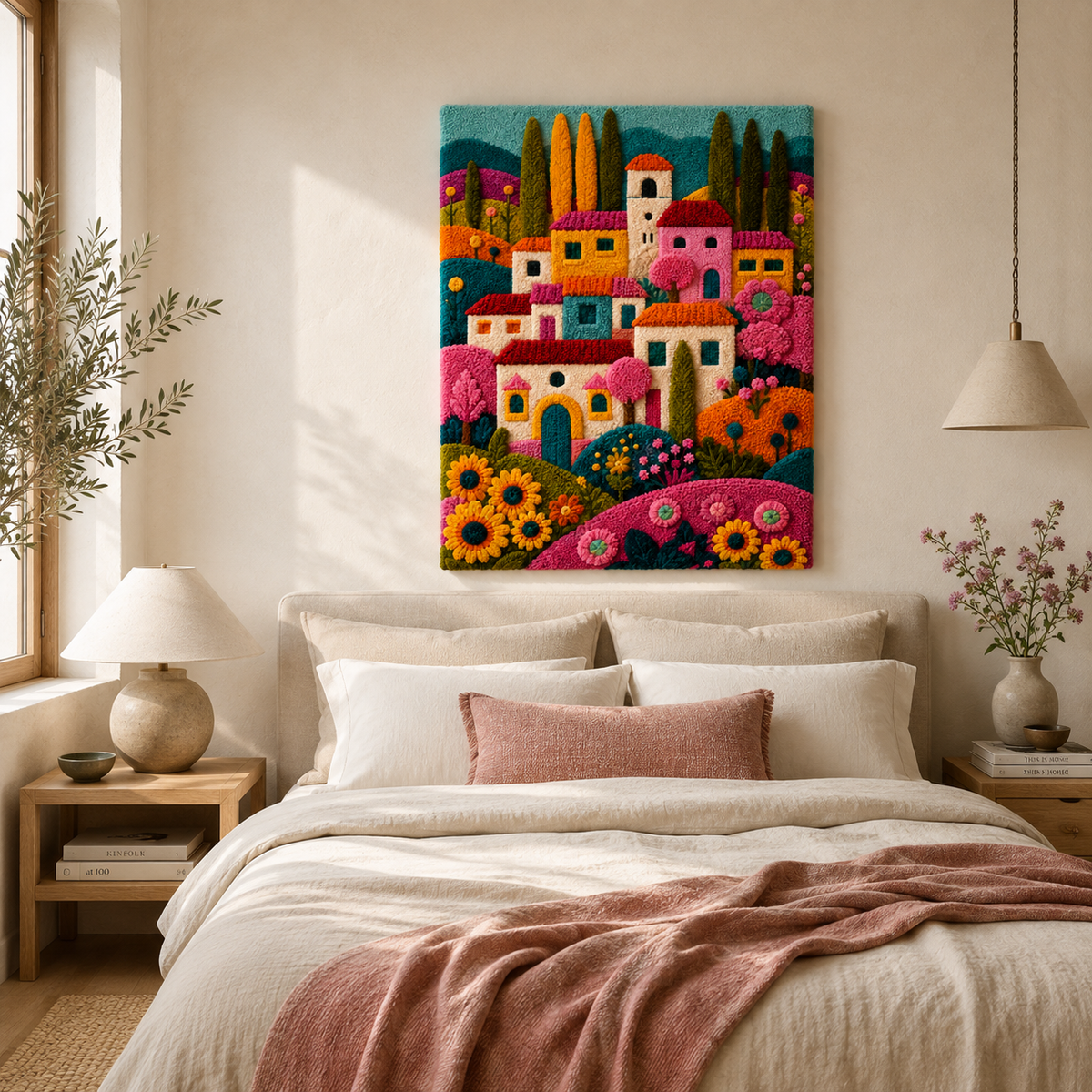 Luminous Zenith wall art by Hewn Earth featuring abstract luminous design on textured canvas.
