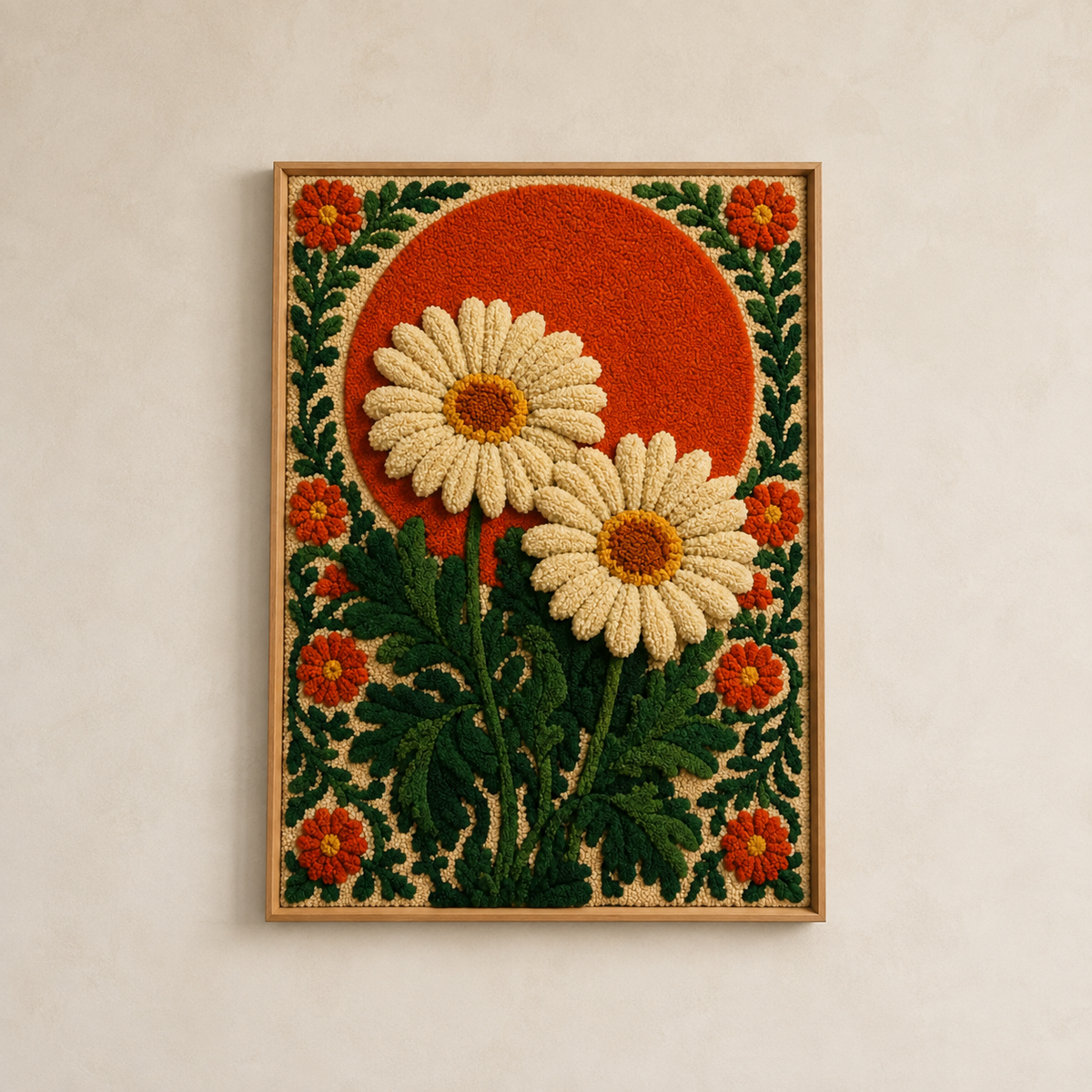 Hewn Earth Cinder Nightingale wall art featuring a detailed illustration of a nightingale bird on a neutral background.