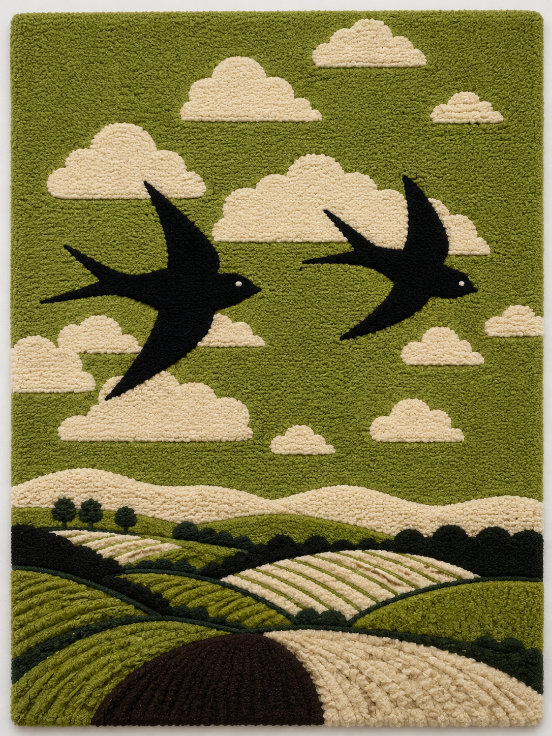 Hewn Earth Ember Kestrel wall art featuring a detailed illustration of a kestrel bird on textured background.