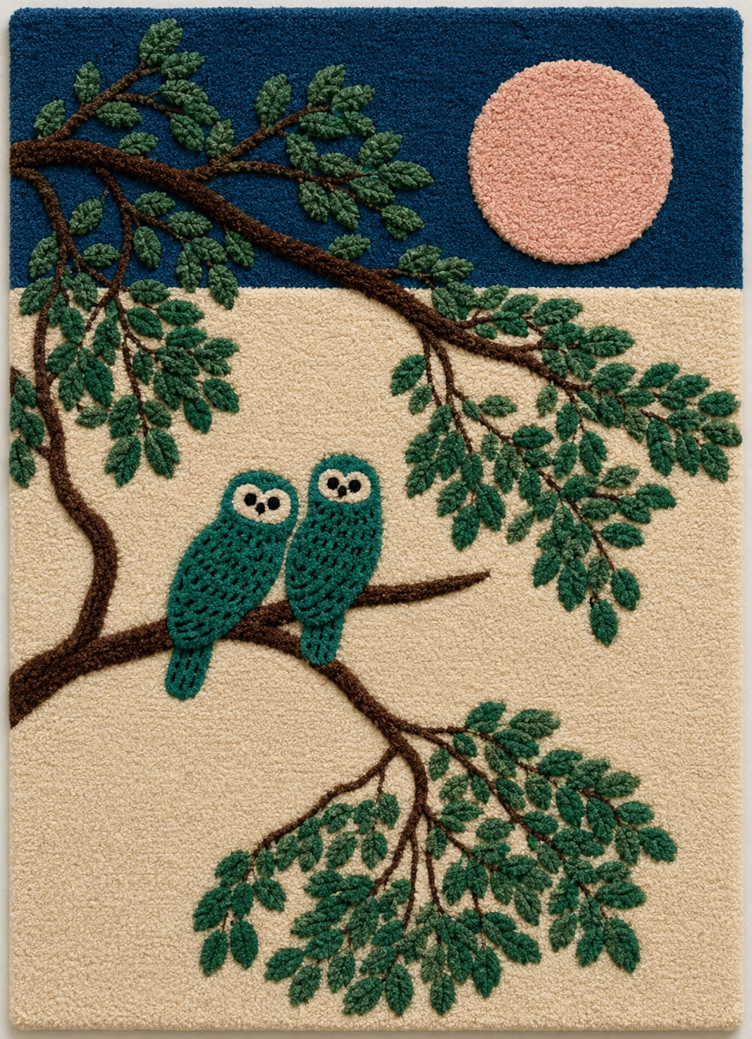 Hewn Earth Cinder Meadow wall art featuring a natural landscape with earthy tones and textured details.