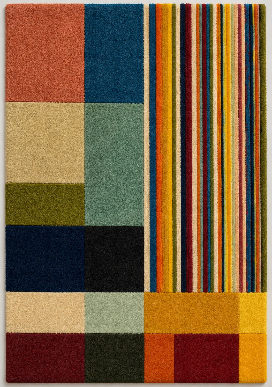 Luminous Juniper wall art by Hewn Earth featuring a vibrant, illuminated juniper plant design on a textured canvas.