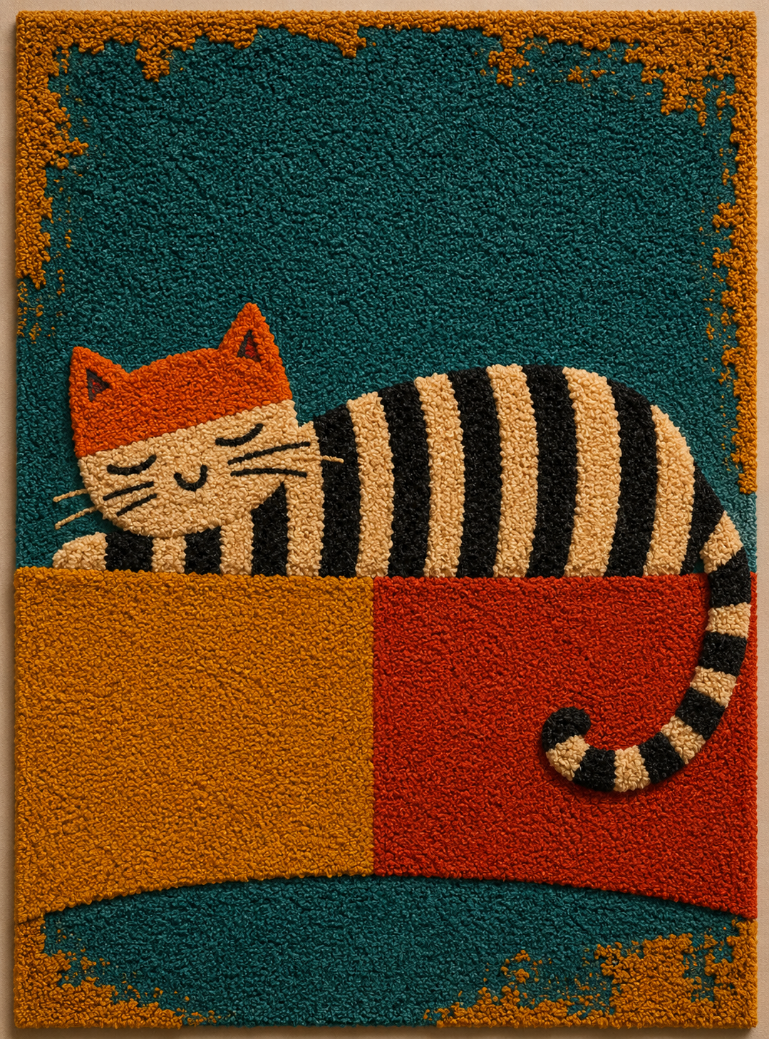 Hewn Earth Luminous Quietude wall art featuring abstract design with soft glowing elements on a neutral background.
